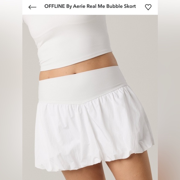aerie Dresses & Skirts - Offline by Aerie Real Me Bubble Skort